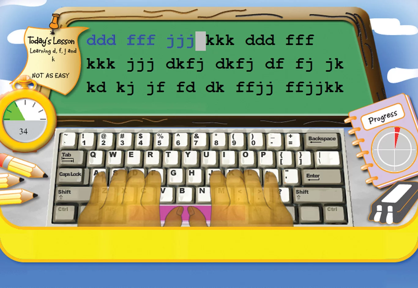 Изображение игры: Typing Instructor for Kids Platinum 5 - Mac
