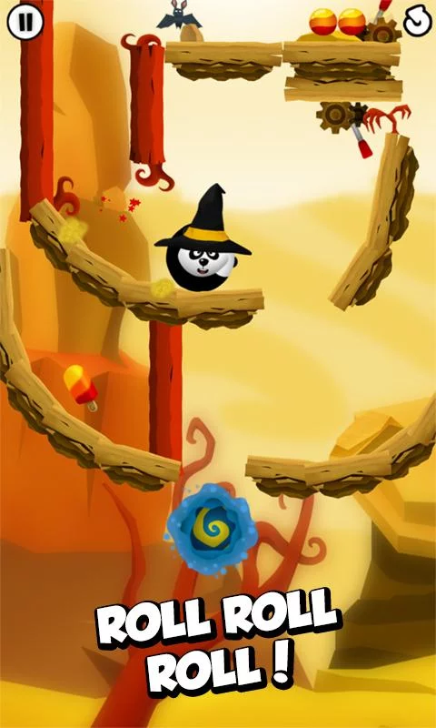 Изображение игры: Roll in the Hole