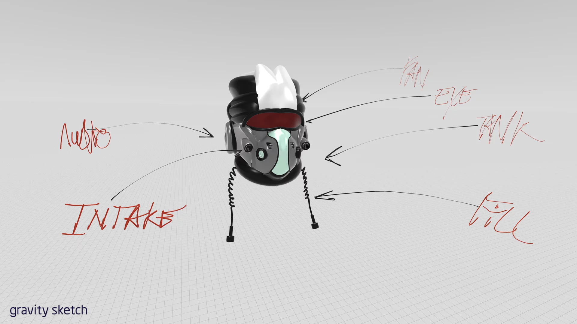 Изображение игры: Gravity Sketch VR