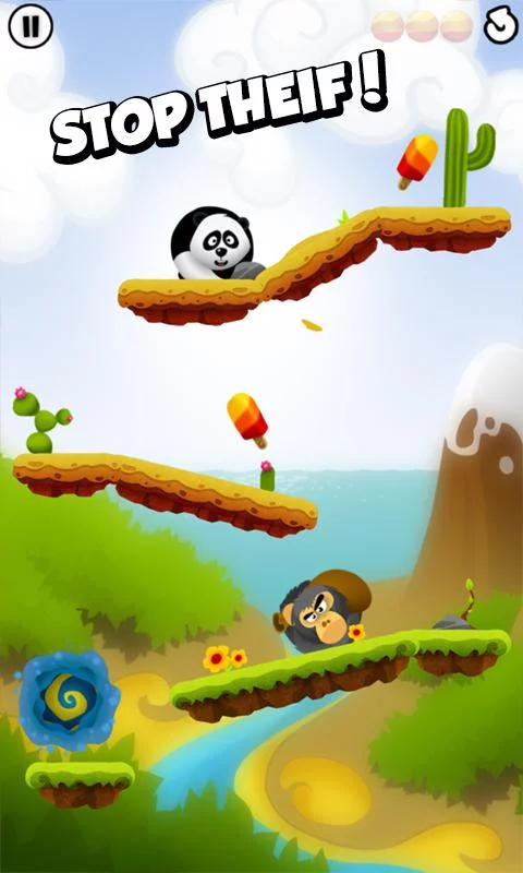 Изображение игры: Roll in the Hole