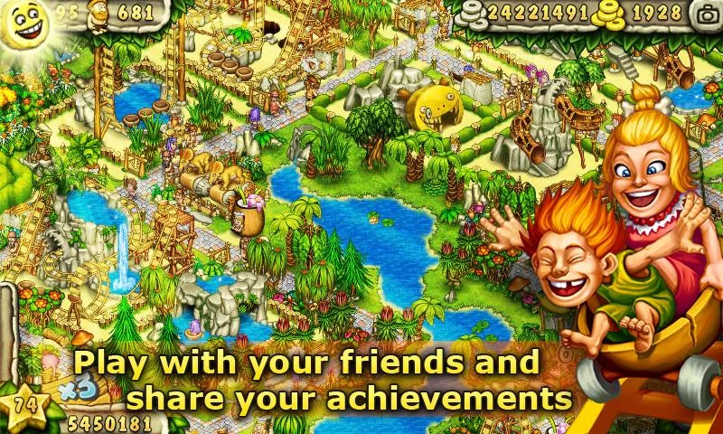 Изображение игры: Prehistoric Park Builder