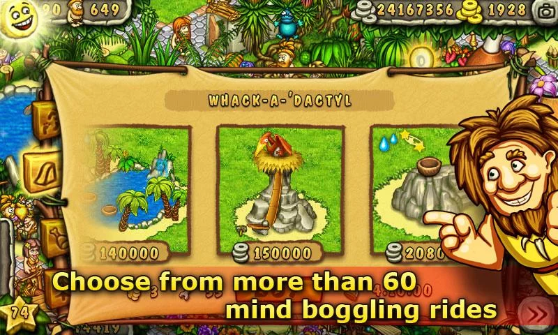 Изображение игры: Prehistoric Park Builder
