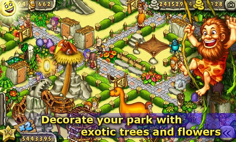 Изображение игры: Prehistoric Park Builder