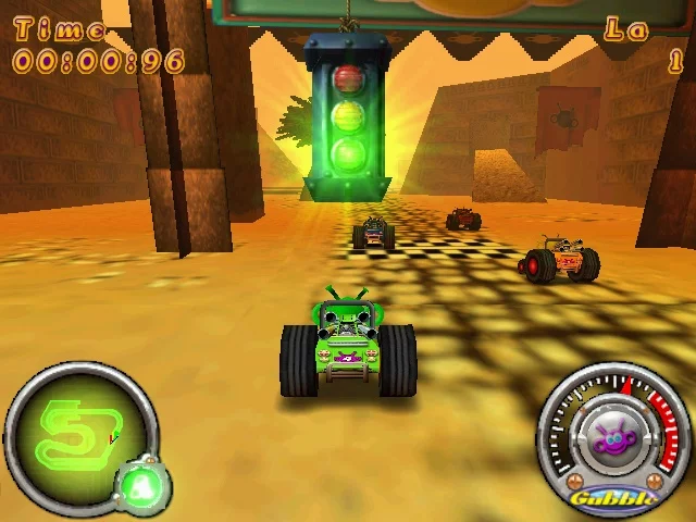 Изображение игры: Gubble Buggy Racer