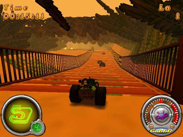 Изображение игры: Gubble Buggy Racer