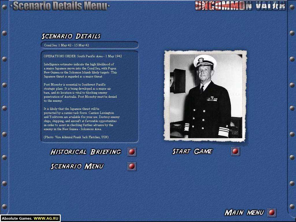 Изображение игры: Uncommon Valor: Campaign for the South Pacific