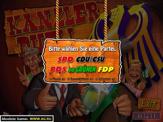 Изображение игры: Kanzler Duell