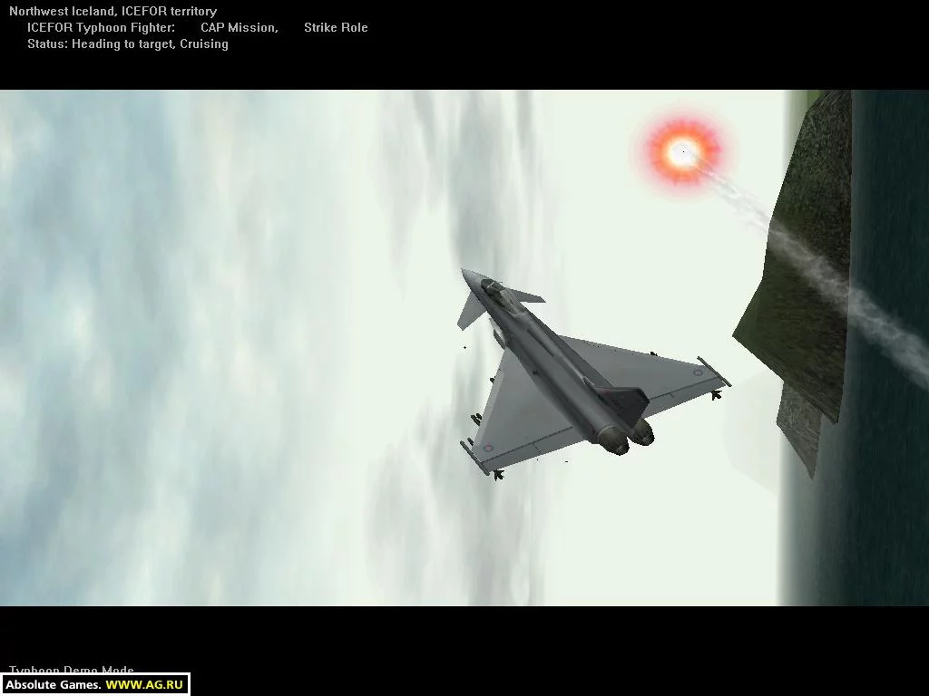 Изображение игры: Eurofighter Typhoon Gold: Operation Icebreaker