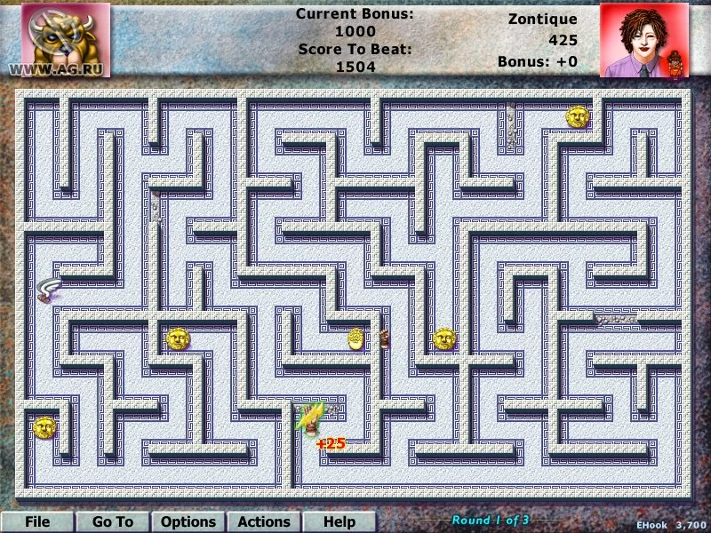 Изображение игры: Hoyle Puzzle Games 2004