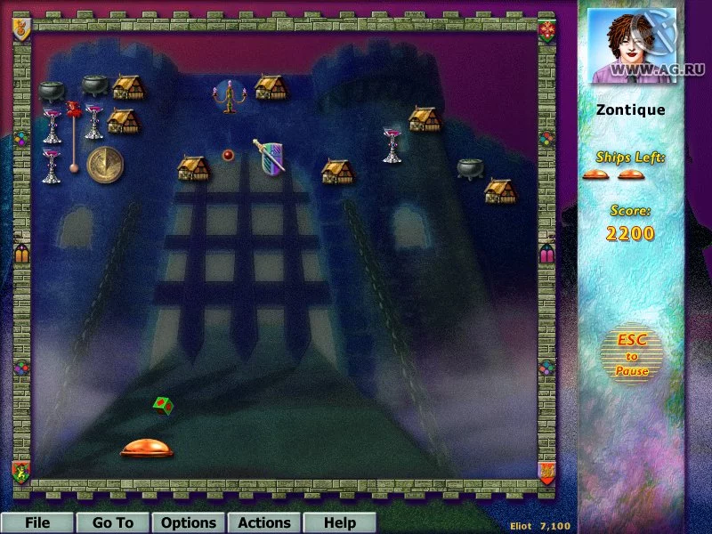 Изображение игры: Hoyle Puzzle Games 2004