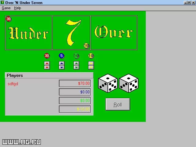 Изображение игры: Craps!