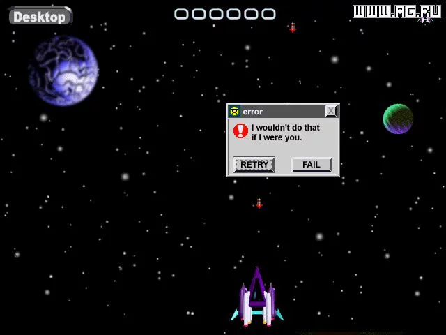 Изображение игры: Microshaft Winblows 98