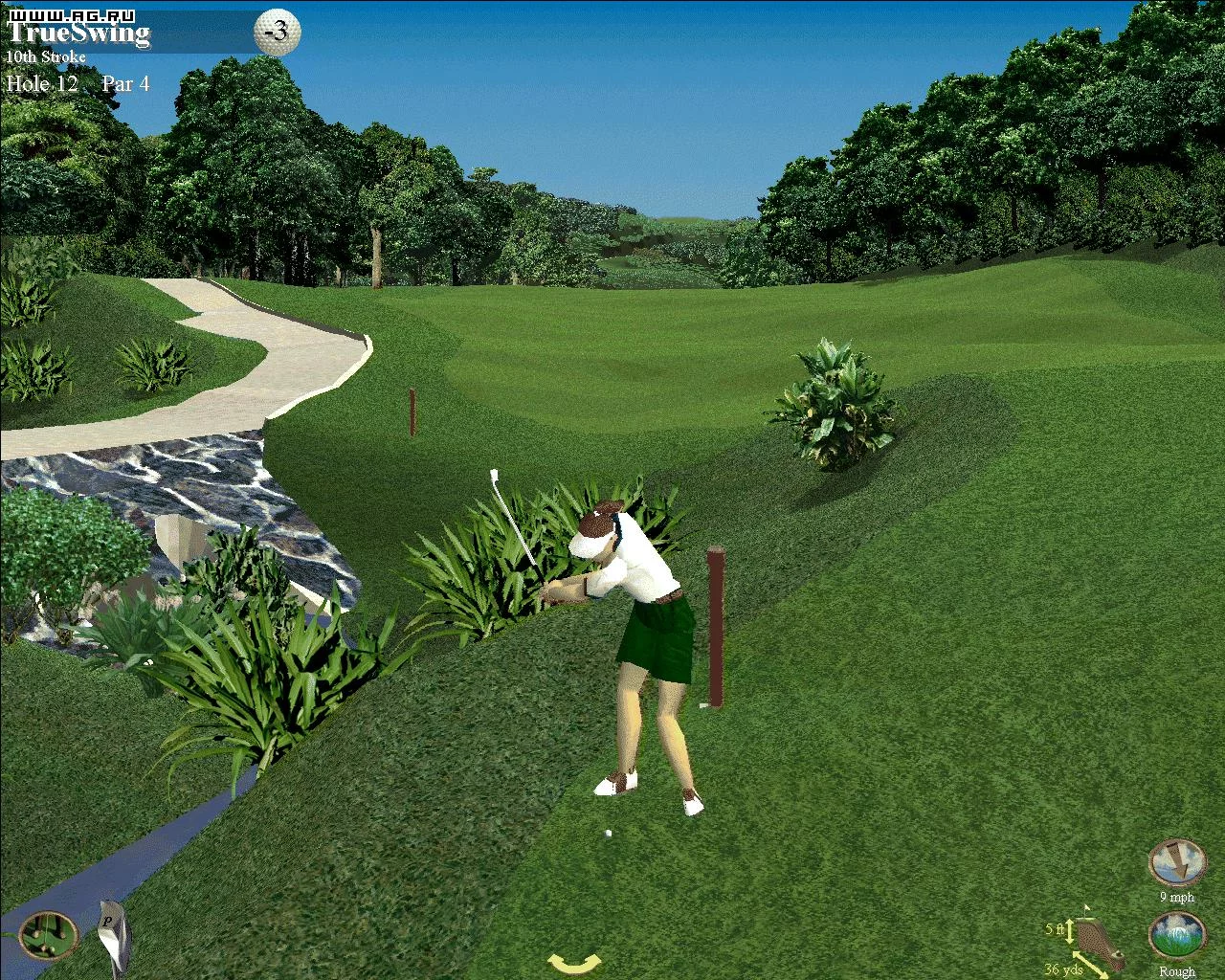 Изображение игры: Front Page Sports Golf