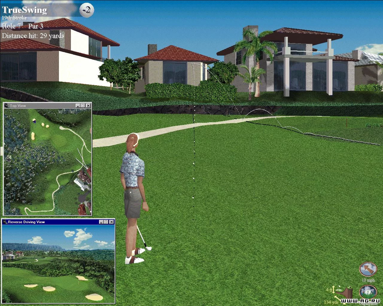 Изображение игры: Front Page Sports Golf