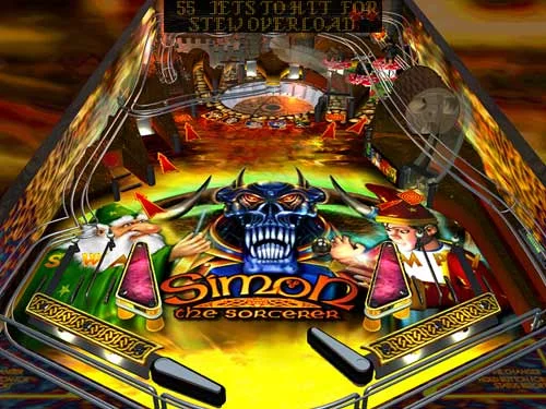 Изображение игры: Simon the Sorcerer Pinball