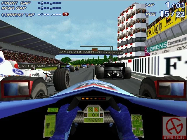 Изображение игры: Official Formula 1 Racing