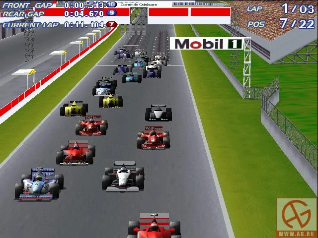 Изображение игры: Official Formula 1 Racing