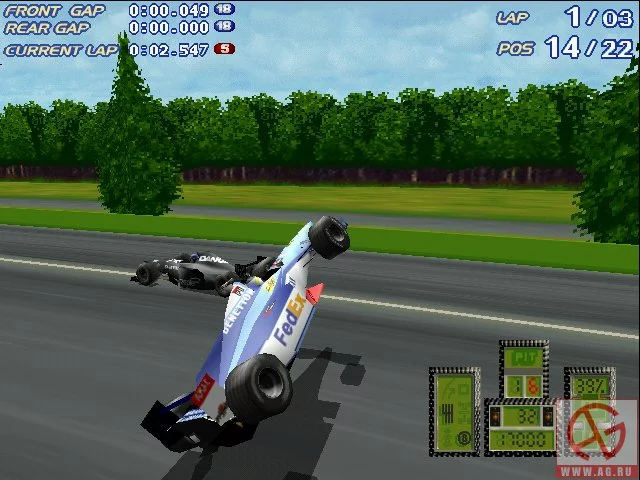 Изображение игры: Official Formula 1 Racing
