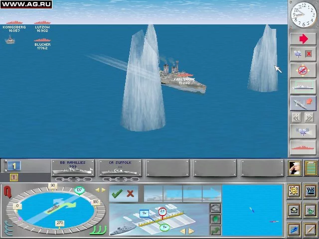 Изображение игры: Fighting Steel: World War II Surface Combat 1939-1942