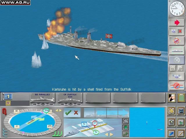 Изображение игры: Fighting Steel: World War II Surface Combat 1939-1942