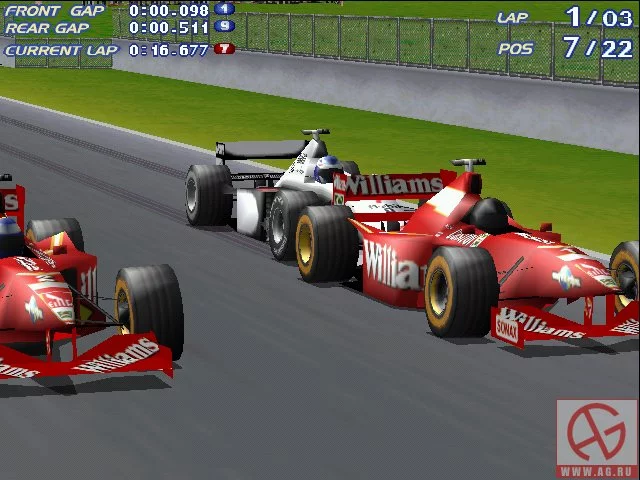 Изображение игры: Official Formula 1 Racing
