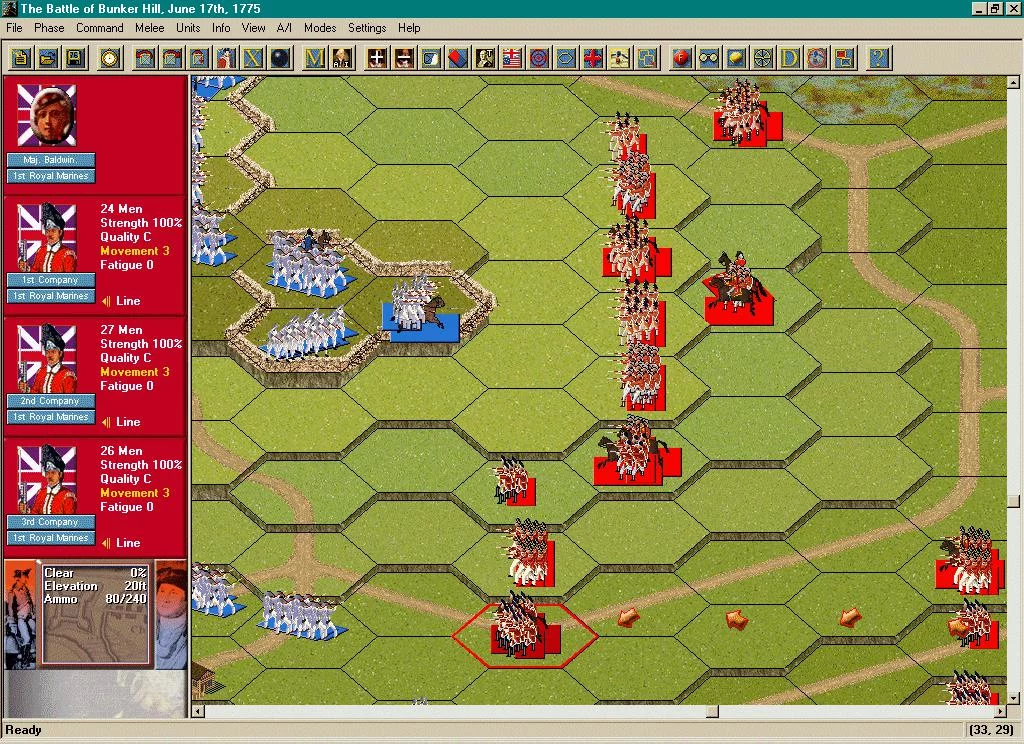 Изображение игры: Campaign 1776: The American Revolution
