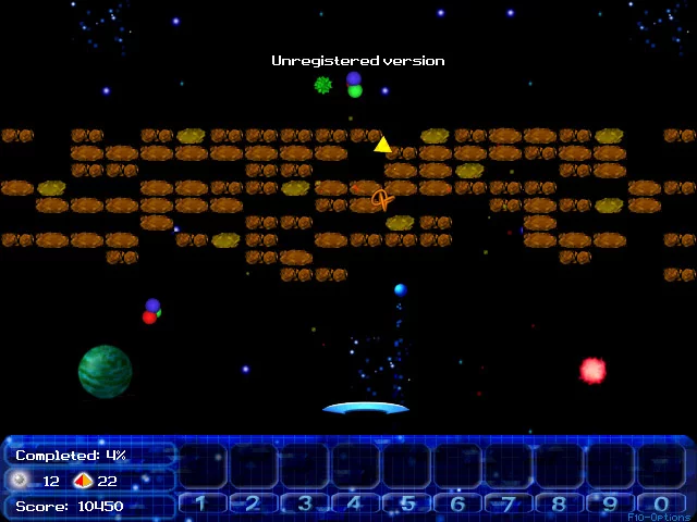 Изображение игры: Arkanoid: The Virtual Isles
