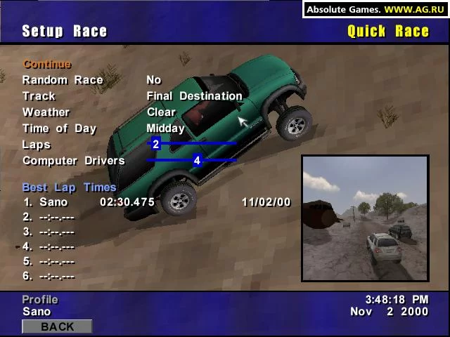 Изображение игры: 4x4 Evolution