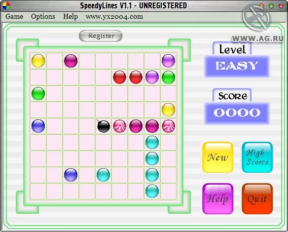Изображение игры: SpeedyLines
