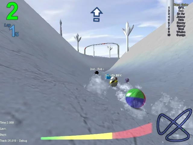 Изображение игры: Sphere Racer