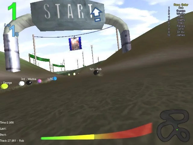 Изображение игры: Sphere Racer