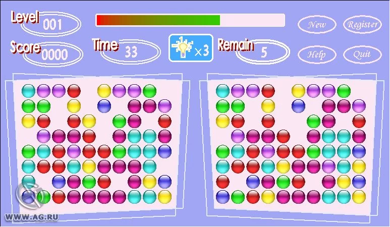 Изображение игры: BubbleDiff