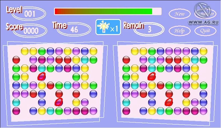 Изображение игры: BubbleDiff