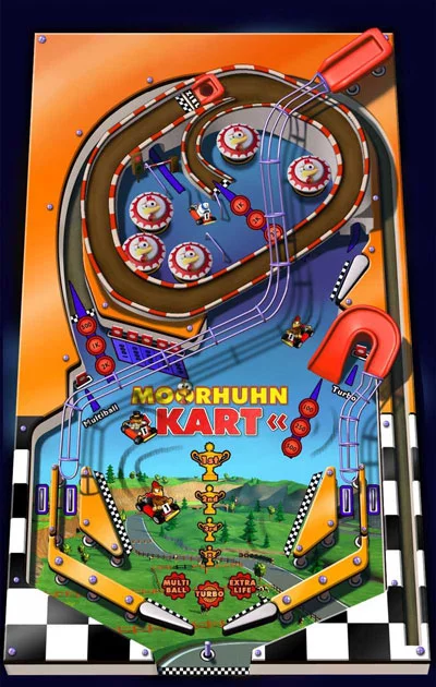 Изображение игры: Moorhuhn Pinball Volume 1