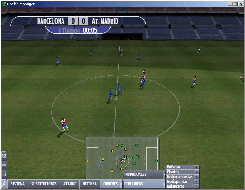 Изображение игры: Professional Manager 2005