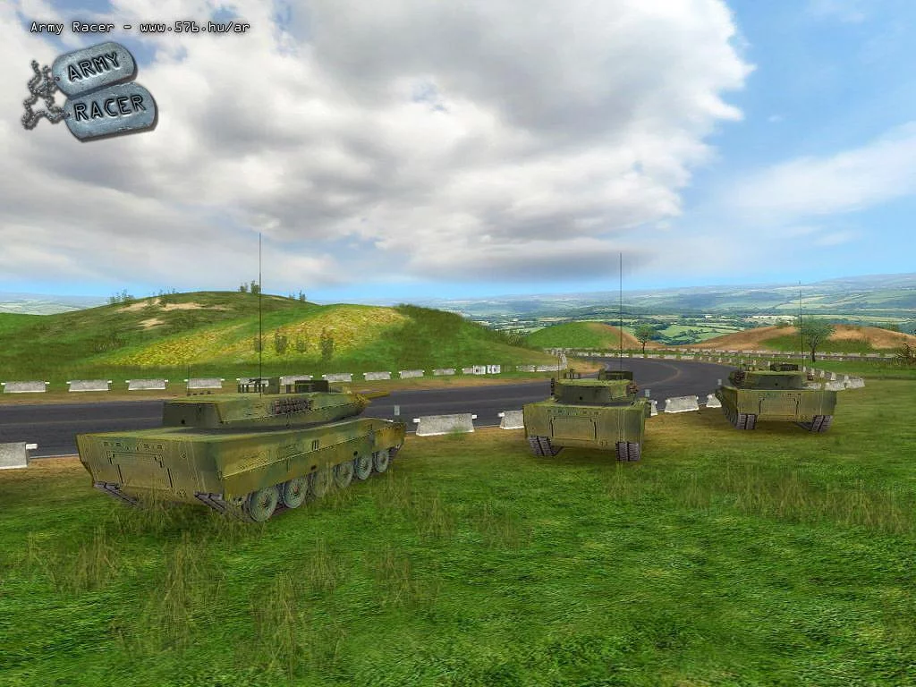 Изображение игры: Army Racer
