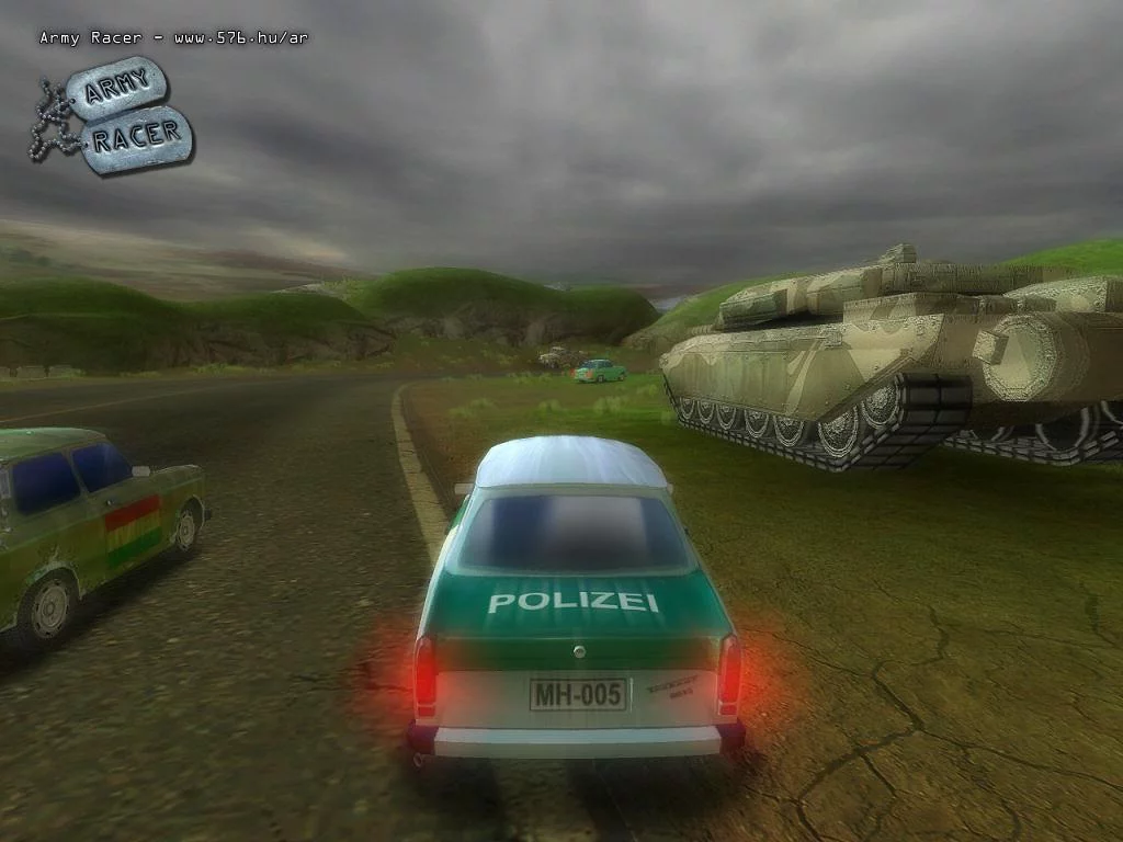 Изображение игры: Army Racer