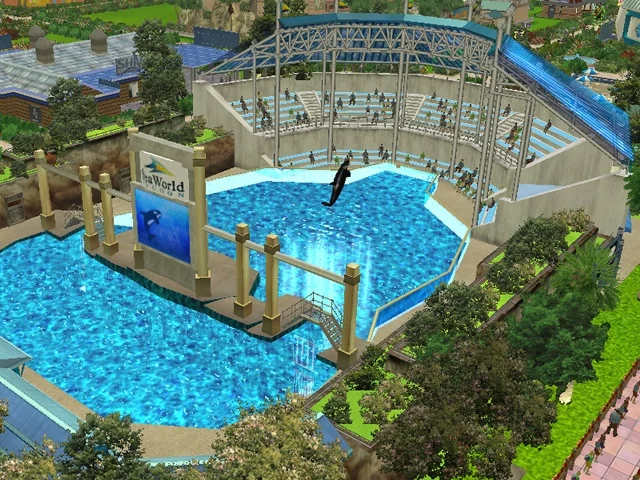 Изображение игры: SeaWorld Adventure Parks Tycoon 2