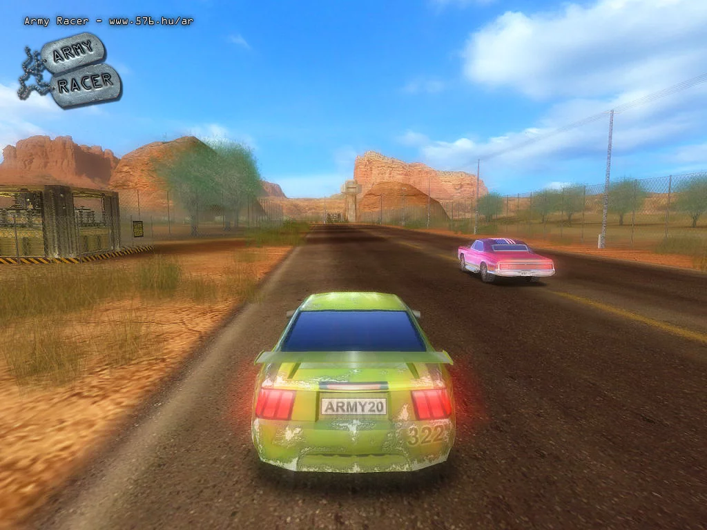 Изображение игры: Army Racer