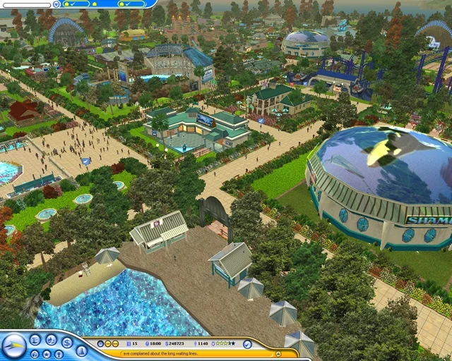 Изображение игры: SeaWorld Adventure Parks Tycoon 2
