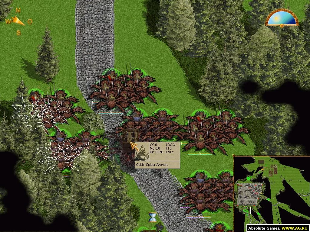 Изображение игры: Demonworld 2: Dark Armies