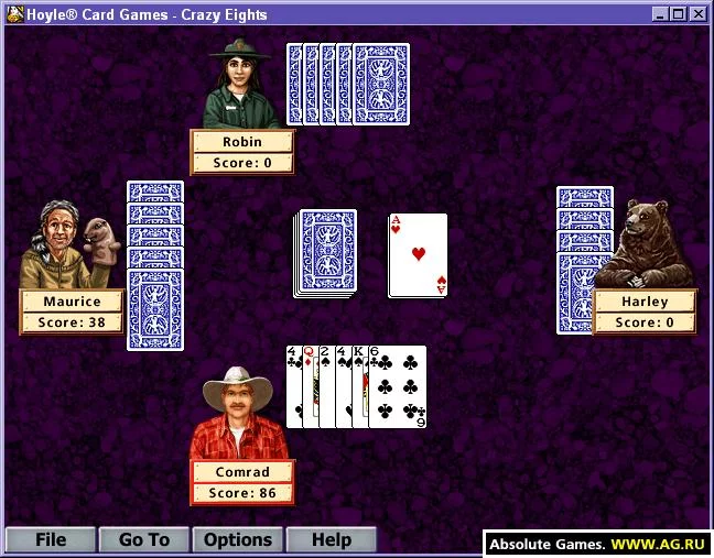 Изображение игры: Hoyle Card Games 4