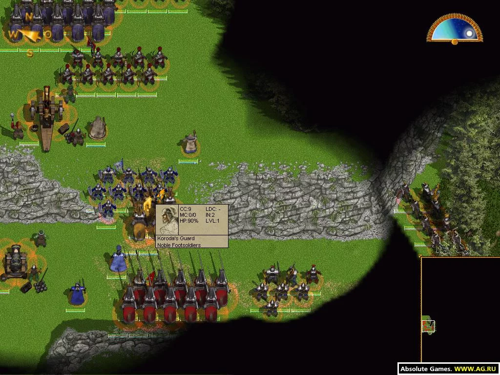 Изображение игры: Demonworld 2: Dark Armies