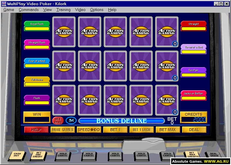 Изображение игры: MultiPlay Video Poker