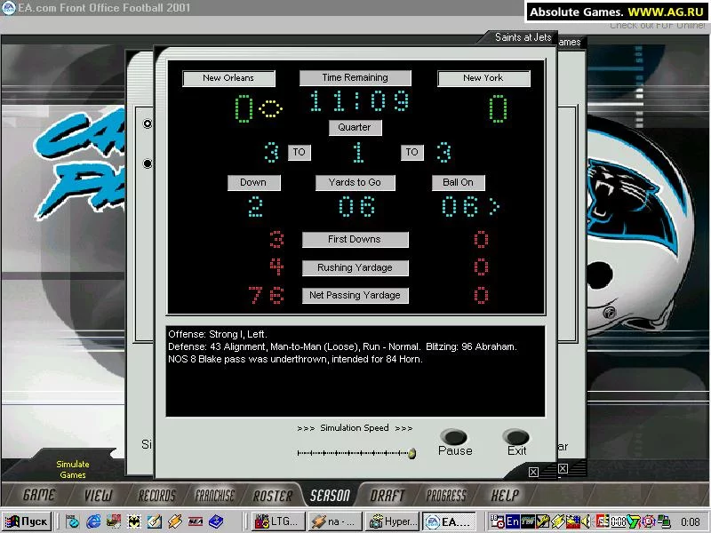 Изображение игры: Front Office Football 2001
