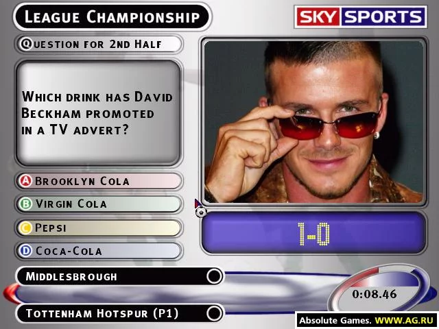 Изображение игры: Sky Sports Football Quiz - Season 02