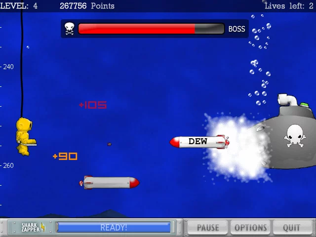 Изображение игры: Typer Shark Deluxe