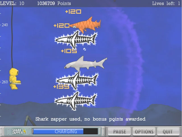 Изображение игры: Typer Shark Deluxe