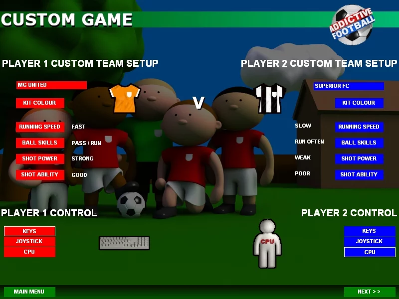 Изображение игры: Addictive Football