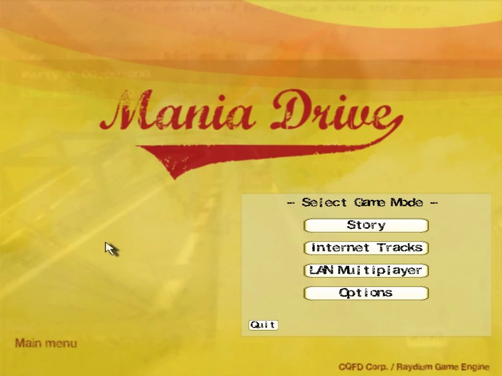 Изображение игры: ManiaDrive